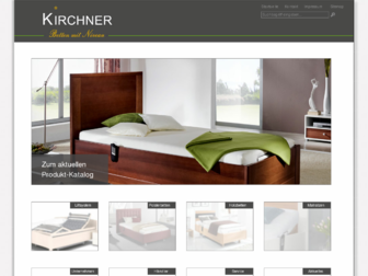 kirchner-betten.de website preview