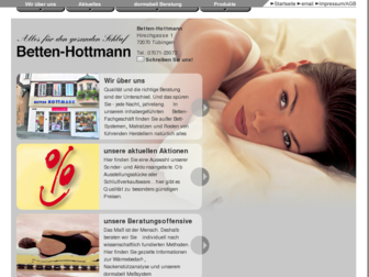 betten-hottmann.de website preview