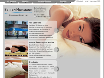 betten-hohmann.dormabell.de website preview