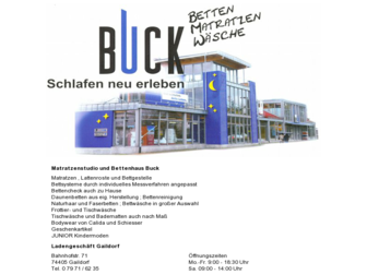 betten-buck.de website preview