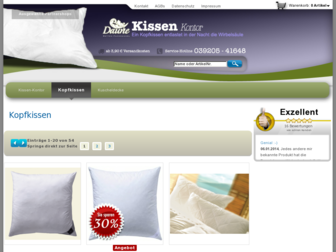 kissen-kontor.de website preview