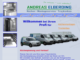 kuechenmontage-elberding.de website preview