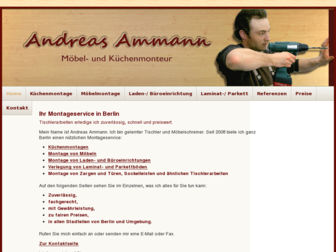 ammann-montageservice.de website preview