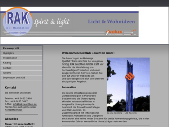 rak-leuchten.de website preview