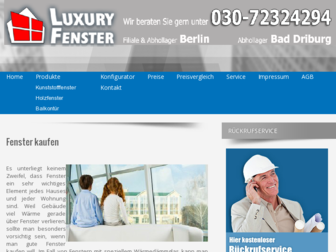 luxuryfenster-berlin.de website preview