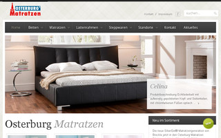 osterburg-matratzen.de website preview