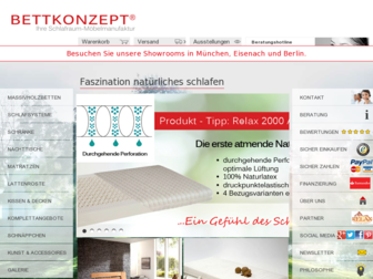 bettkonzept.de website preview