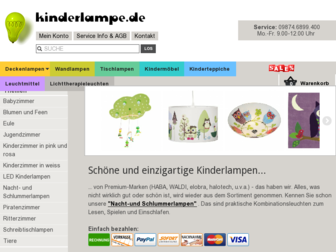 kinderlampe.de website preview