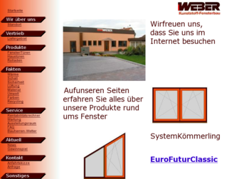 weber-fensterbau.de website preview