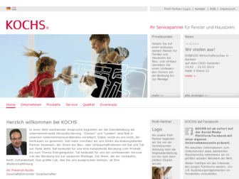 kochs.de website preview