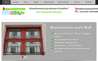 bauzentrum24.de website preview
