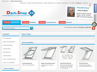 dach-shop24.de website preview