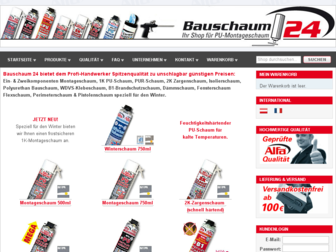bauschaum24.de website preview
