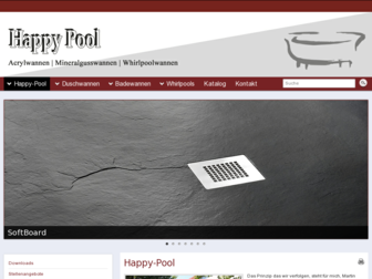 happy-pool.net website preview