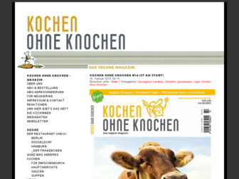 kochenohneknochen.wordpress.com website preview