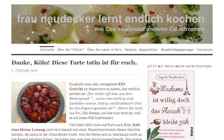 frauneudeckerlerntendlichkochen.com website preview