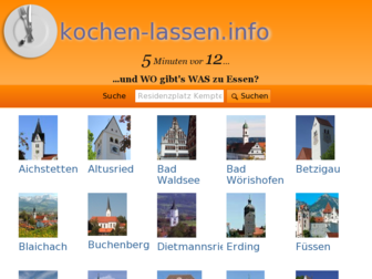 kochen-lassen.info website preview