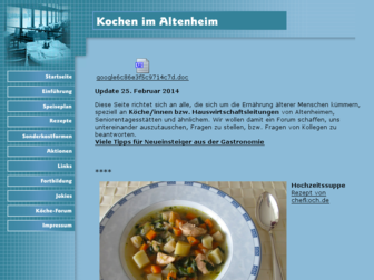 kochen-im-altenheim.de website preview