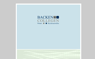 backen-collegen.de website preview