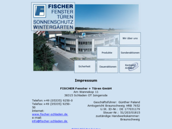 fischer-schladen.de website preview