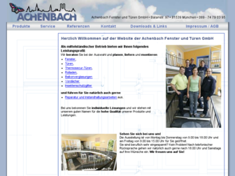achenbach-muenchen.de website preview