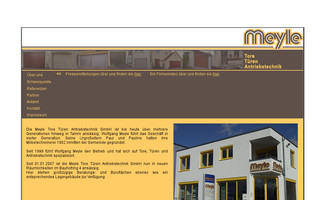 meyle-tore.de website preview