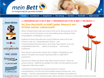 mein-bett-elmshorn.de website preview