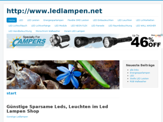 ledlampen.net website preview