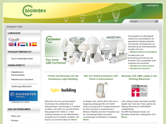 bioledex.de website preview