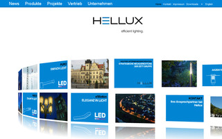 hellux.de website preview