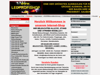 ledprofishop.de website preview