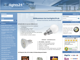 led-lights24.de website preview