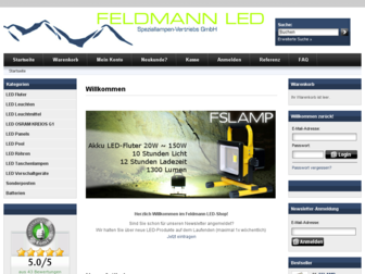 feldmann-led.de website preview