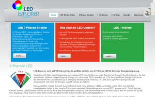 led-explorer.de website preview