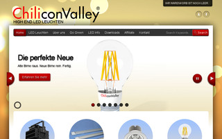 chiliconvalley.de website preview