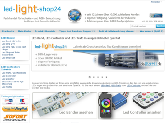 led-light-shop24.de website preview