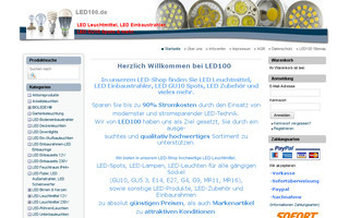 led100.de website preview