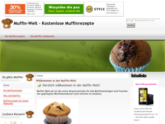 muffin-welt.de website preview