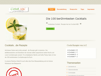 cocktailabc.de website preview