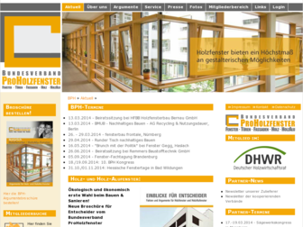 proholzfenster.de website preview