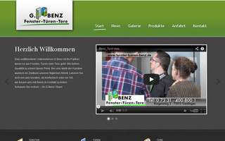 fenster-tueren-benz.de website preview
