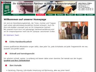 holzmann-tueren.de website preview