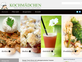 kochmaedchen.de website preview