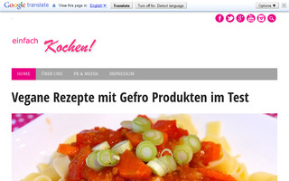 blog.einfachkochen.com website preview