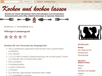 kochenundkochenlassen.blogspot.com website preview