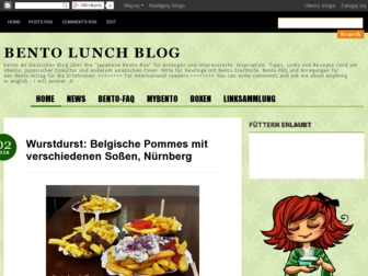 bento-lunch-blog.blogspot.com website preview