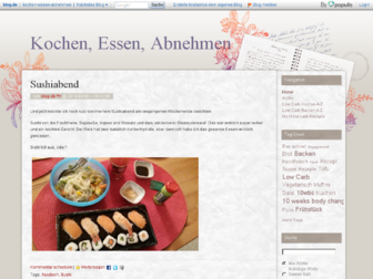 kochen-essen-abnehmen.blog.de website preview