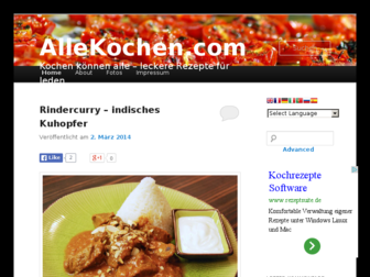 allekochen.com website preview