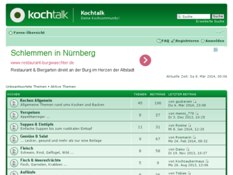 kochtalk.de website preview