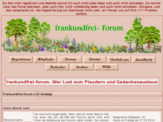 frankundfrei-forum.de website preview